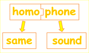 homophone-definition