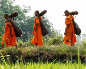 Buddhist Lent Thai Language