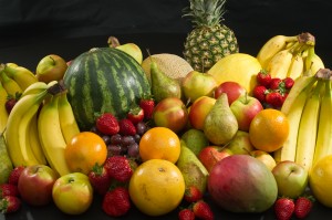 Learn Thai, fruits, Thai script exercise