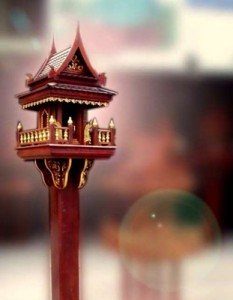 Joss hous Learn Thai culture