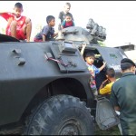 Thai child with the army  Learn more about Thai Culture with our online lesson.