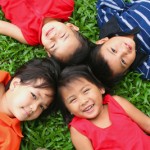 Thai children Learning Thai