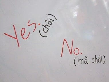 Yes No Questions in Thai Language