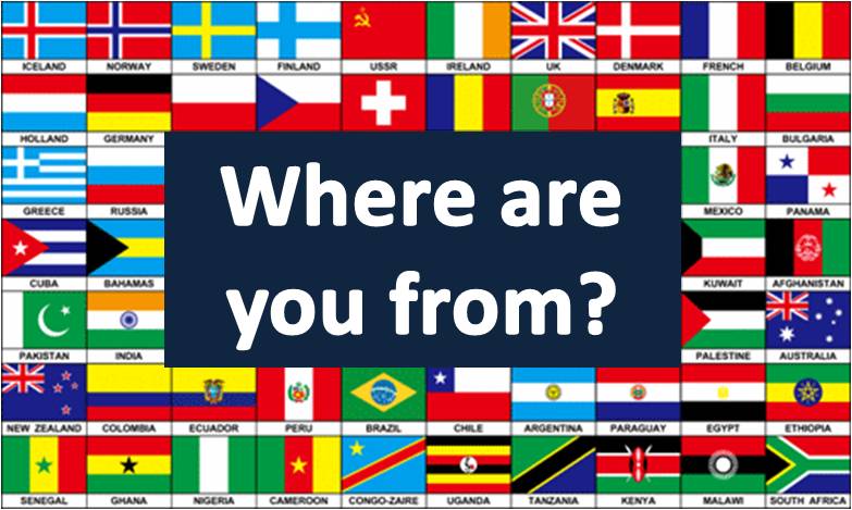 Resultat d'imatges de where are you from